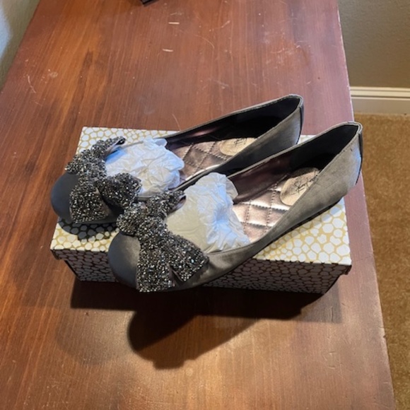 ABS Allen Schwartz Opera Ballet Flats New in box   Size 9.5 - Picture 2 of 6